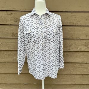 ☀️☀️☀️ 4/$20 Madewell cotton 3/4 button tunic!